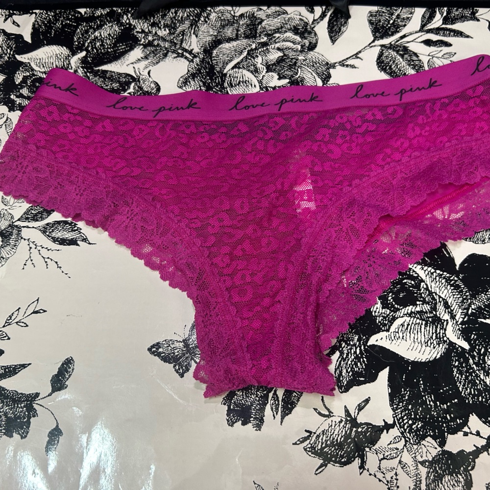 NWOT Victoria’s Secret PINK Cheekster Panty SIZE L